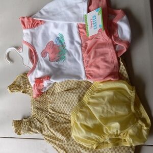 6-9 month dress and one piece